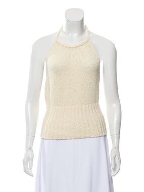 Max Mara Weekend Knit Halter Top